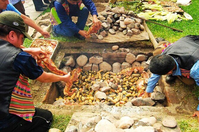 Alpaca Walk & Natural Dye Tour: A Memorable Full Day Experience - Pachamanca lunch: food shared the traditional way