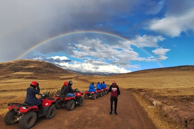 ATV Adventure to Moray and Maras Salt Mines - Moray terraces: Inca microclimates written in circles