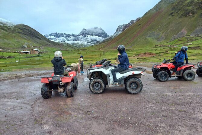 ATV adventure to Rainbow Mountain unique landscapes - Japurá to Vinicunca: Animals, Rivers, and Mountain-Level Reality
