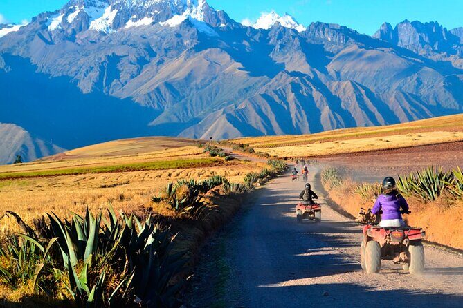 Atv Quadbikes To Maras and Moray Or Lagoon Huaypo And Maras - Meeting at Plaza Regocijo and Getting Set Up for the Ride