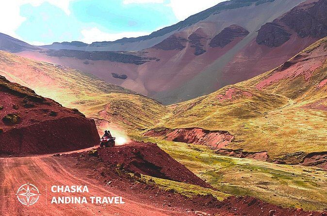 ATVs in Rainbow Mountain and Red Valley - Food, gear, and included value for $84