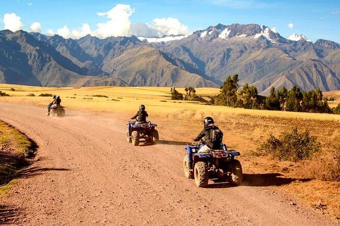 ATVs in Sacred Valley cusco (Maras Moray Tour) half day - Stop 1: Moray terraces with guidance and natural spring scenery
