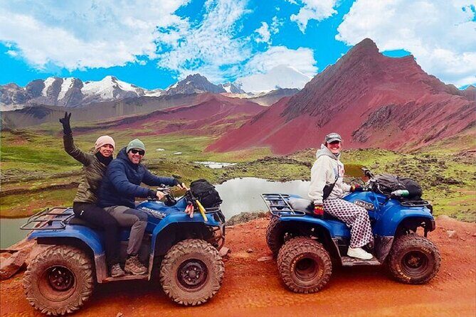 ATV's Rainbow Mountain and Red Valley Tour from Cusco - ATV through Red Valley: fun, watchful guides, and real riding time