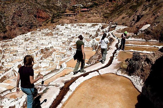 Atvs Tour Adventure Maras Moray and Salineras - Maras salt mines: walking the white pools still working