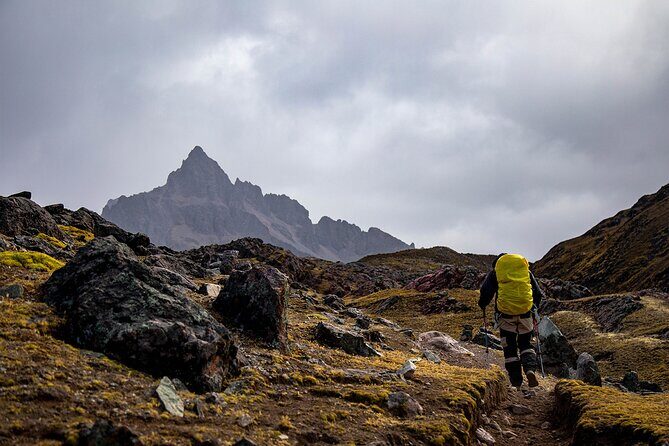 Ausangate and Rainbow Mountain Trek – 3 Days / 2 Nights - Day 2: Puca Pass, Glacial Lagoons, and the Warmisaya 360 View