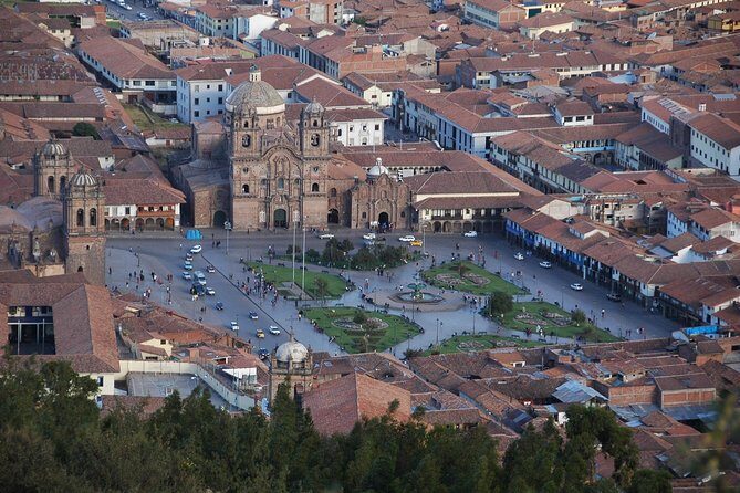 Best Cusco walking tour: dinner street food tasting - Stop 2: Qorikancha Temple of the Sun, plus choclo and anticucho