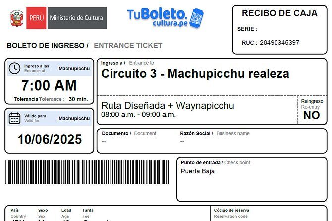 Buy your ticket to Huayna Picchu - Key Highlights at a Glance