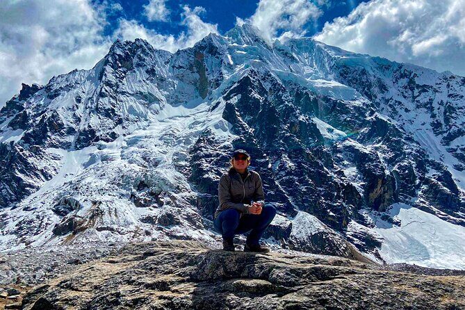 Classic Salkantay Humantay Lake Trek to Machu Picchu 5 Days - 5:00 a.m. in the coffee world: Lucmabamba morning and Llactapata views