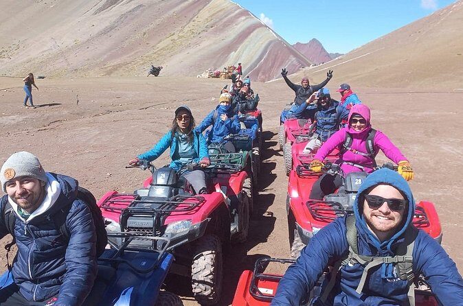 Cuatrimotos Montaña Colores Vinicunca Full Day - ATV time with Ausangate views: fun, but expect coordination