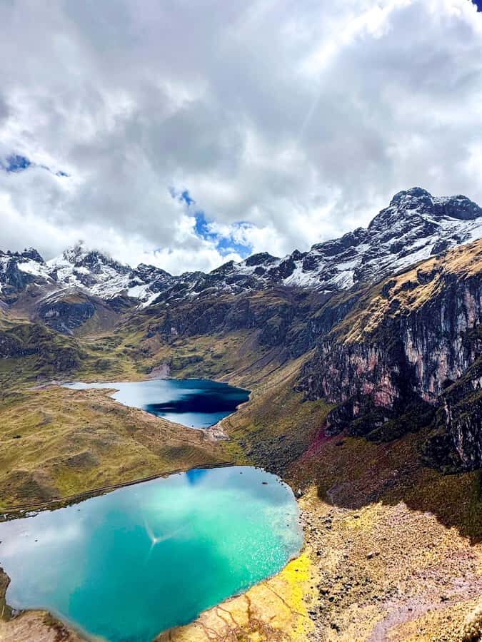 Cusco: 4-Day Lares Trek to Machu Picchu with Panoramic Train - Day 1: Cusco Markets, Ancashmarca, Puyas de Raimondi, and Blue Lagoon Soaking