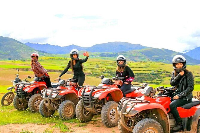 Cusco: ATV Tour at Maras & Moray - Off Road Trip - Sala de Maras salt mines: where the quads stop and the system takes over
