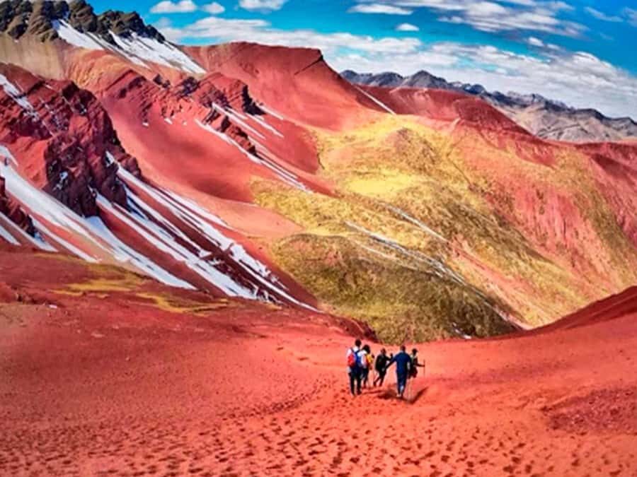 Cusco : Full day Palcoyo Mountain of colors - Inca Bridge Photo Stop and the Quiet-Route Advantage
