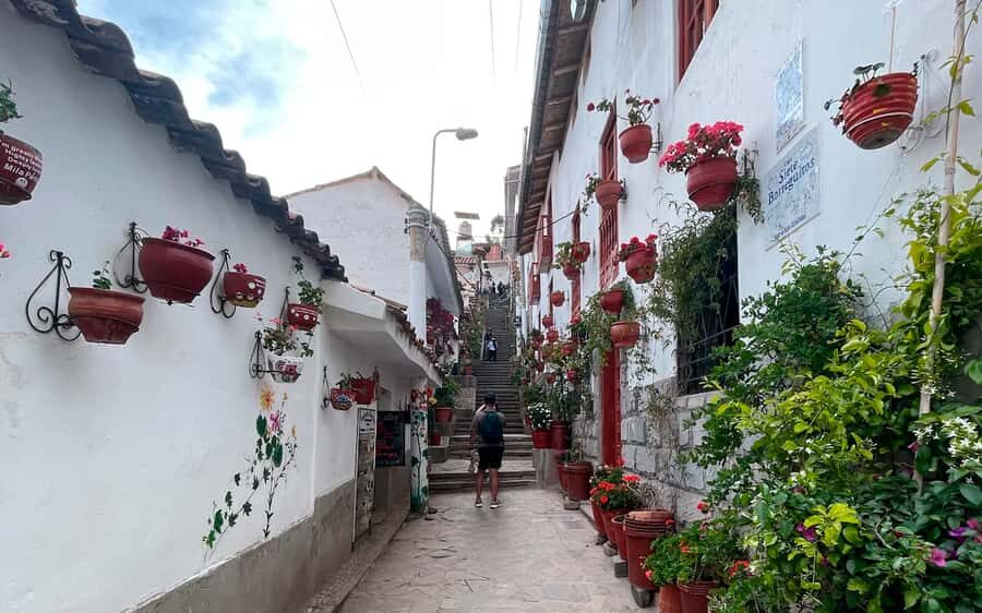 Cusco : Historical walking tour and tourist lookout point and Andean music show - San Blas to the Luthier: Andean Music With Sabino Huamán