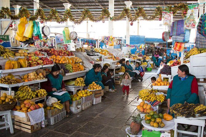 Cusco Markets and Ruins Small Group Tour - Plaza Regocijo (Kusipata): starting above Cusco’s busy streets
