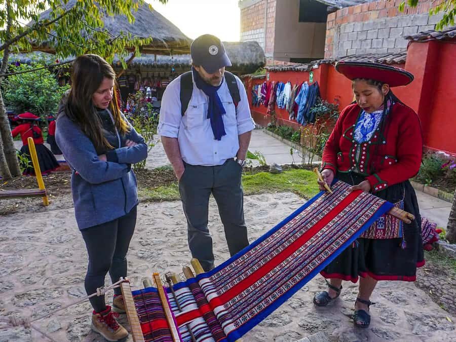 Cusco: Moray, Maras Salt Mines, and Chinchero Weavers Tour - Chinchero Weavers: Quechua textiles and plant-based color work