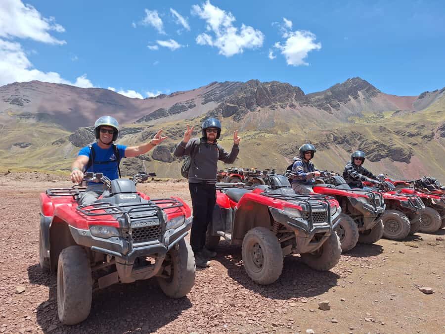Cusco: Rainbow Mountain In Quad Bikes /walk 5 minutes/+meals - 3:30 AM Pickup and the Cusco-to-Cusipata Grind