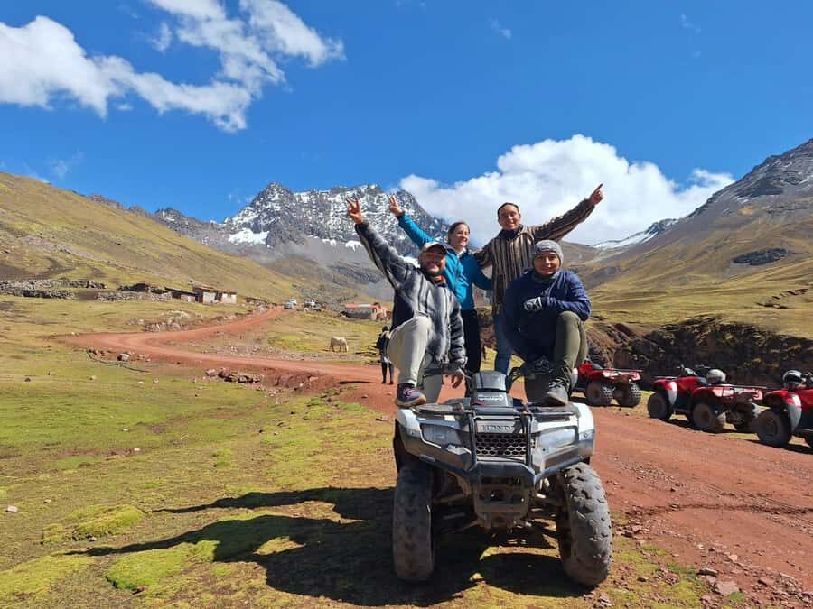 Cusco: Rainbow Mountain In Quad Bikes /walk 5 minutes/+meals - What to Bring for Comfort at Altitude