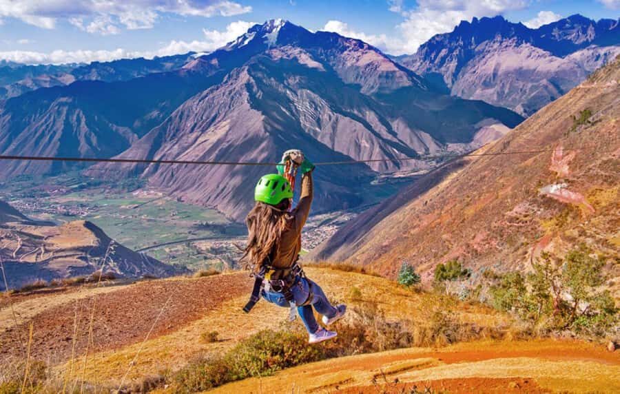 Cusco: Zipline + ATV's | Salt Mines of Maras and Moray | - Zip Lines: Four Cables, Different Lengths, Real Aerial Views