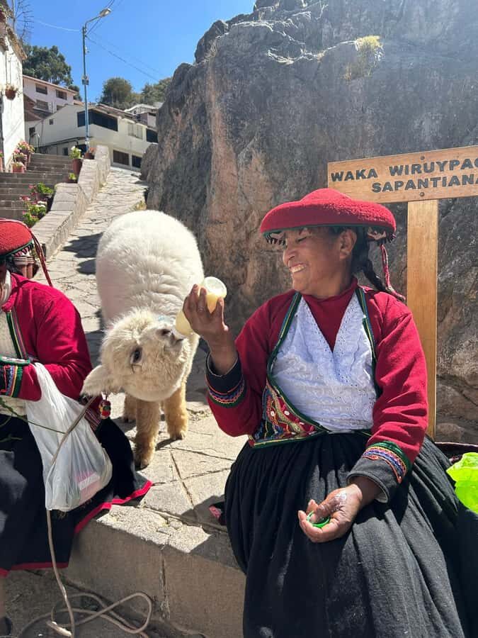 Cusco's historical tour and San Pedro Market bites - Qorikancha and the Temple of the Sun, viewed from the outside