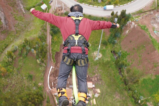 Double Adrenaline Bungee and Slingshot Combo - Your Views and Your Proof: Video Options and the “I Can’t Believe I Did It” Moment