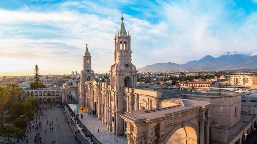 From Arequipa: Mirabus City Tour | Yanahuara Viewpoint | - Mirador de Carmen Alto: why starting here works