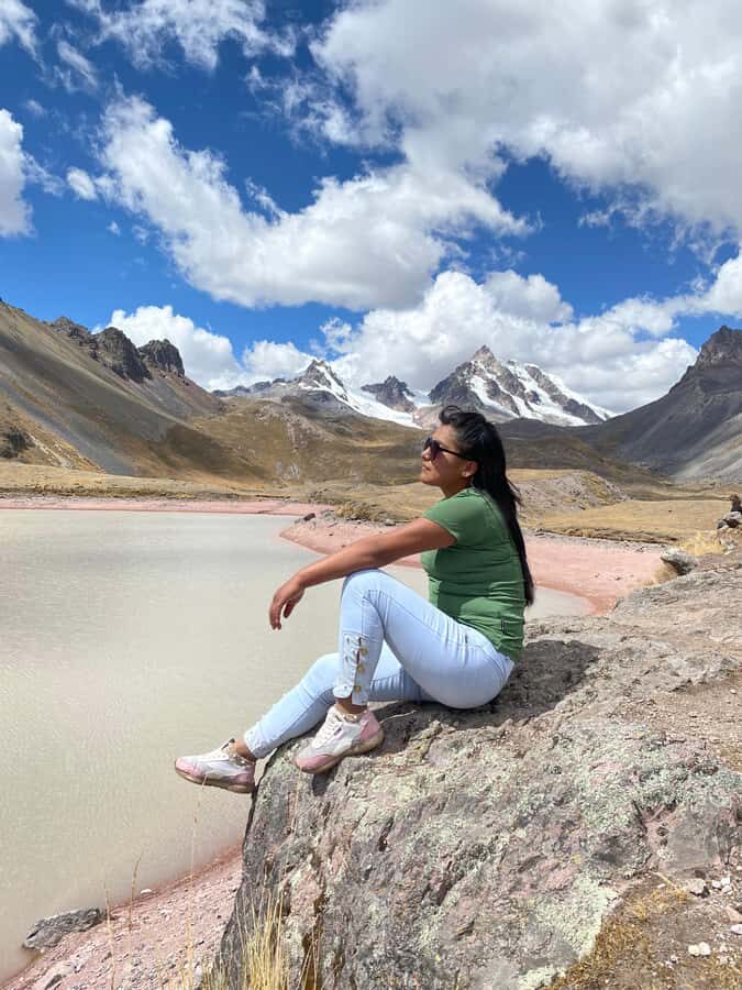 From Cusco: 7 lakes with hot springs in Ausangate and meals - Ausangate views before you start walking