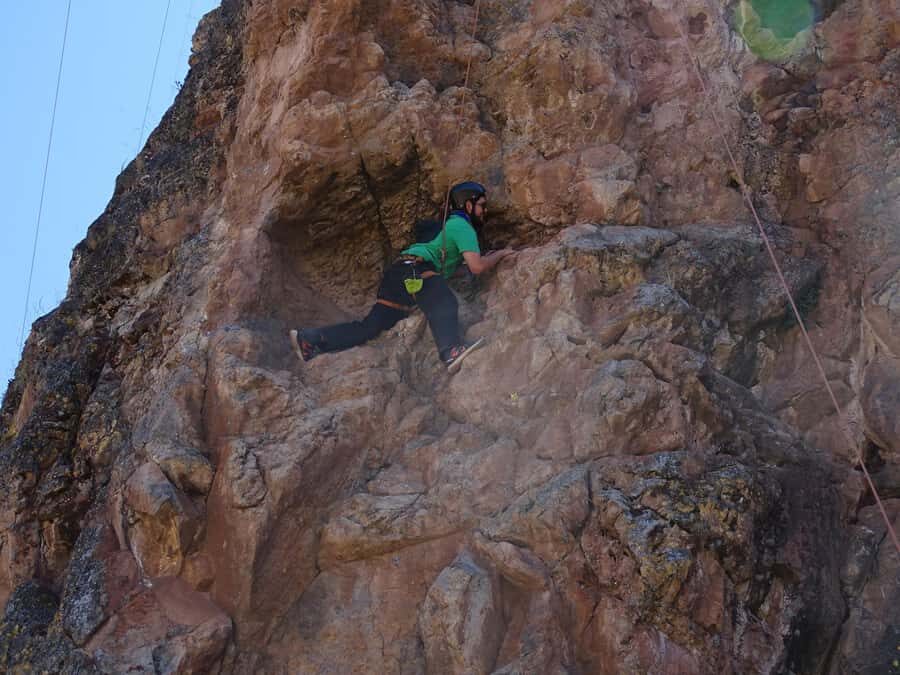 From Cusco: Balcony of the Devil Rock Climbing - Instructors and belay safety: when you should feel secure