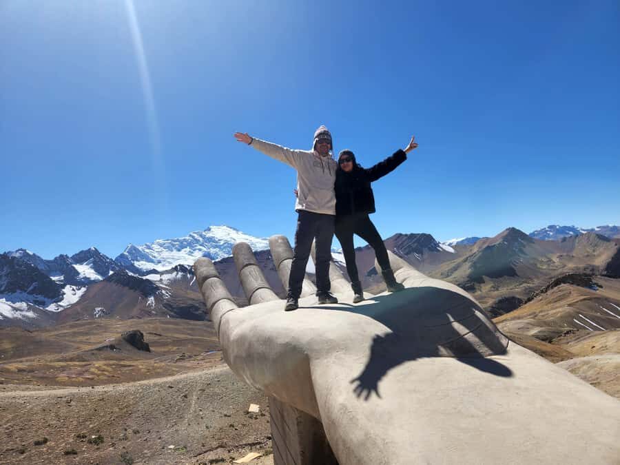 From Cusco: Full Day tour to Rainbow mountain and Red Valley - The Rainbow Mountain viewpoint: colors, photos, and that earned pause