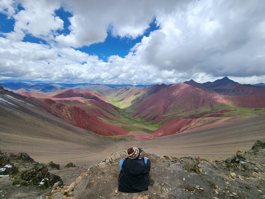From Cusco: Full Day tour to Rainbow mountain and Red Valley - The downhill and lunch loop: how the day gets back under control