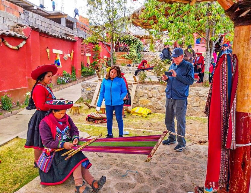 From Cusco: Moray, Maras Salt Mines & Chinchero Weavers Tour - Altitude, sun, and what to bring for the day