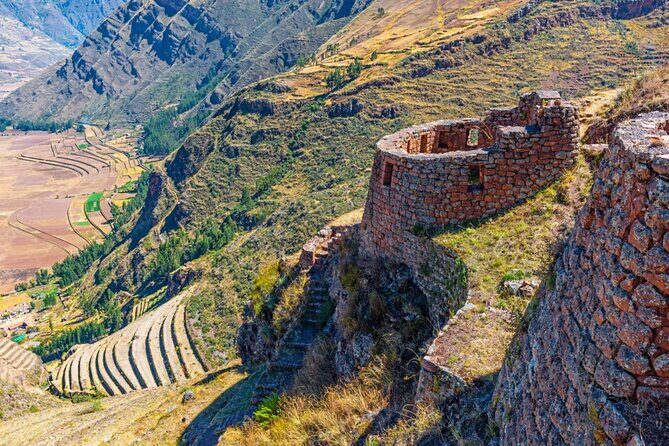 From Cusco: Sacred Valley and Salt Mines of Maras with Lunch - Pisac Archaeological Park and Artisan Market: Late-Day Atmosphere Pays Off