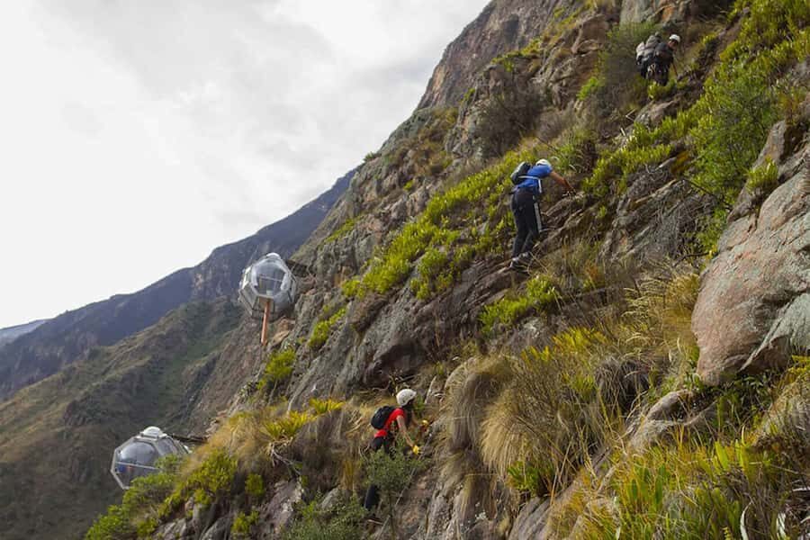 From Cusco: Via Ferrata and Sky Lodge Zipline - From Cusco Pickup To Mountain Base: How The Day Flows