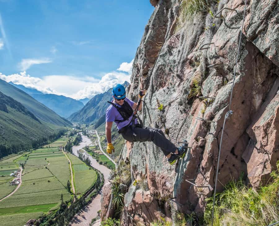 From Cusco: Via Ferrata and Sky Lodge Zipline - The Via Ferrata Climb: 300 Meters Of Steps, Lifeline, And Nerves
