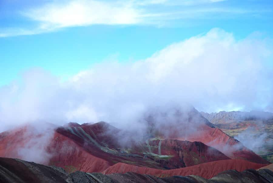 From Cusco: Vinicunca Mountain of Colors Excursion + Ticket - Down the mountain: the descent and the Cusipata lunch