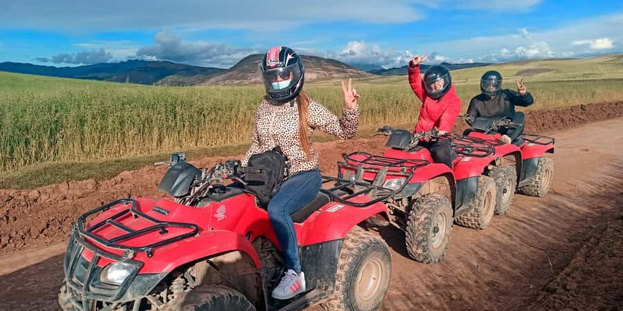 From Cuzco: Salt Mines and Moray Ruins ATV Adventure - ATV to the Sacred Valley: what the day feels like