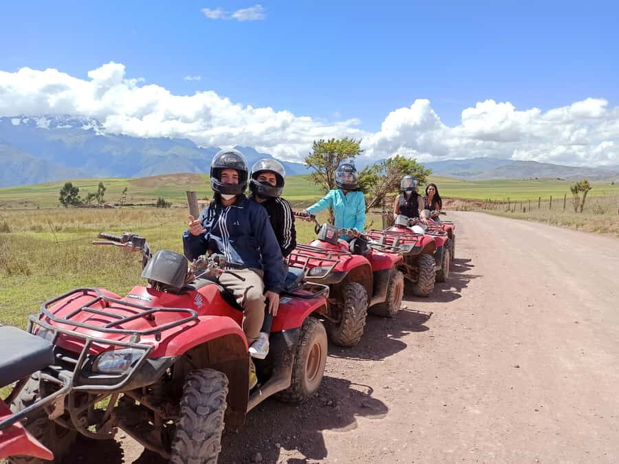 From Cuzco: Salt Mines and Moray Ruins ATV Adventure - Salt Mines first: spring-fed views and rectangular pool power