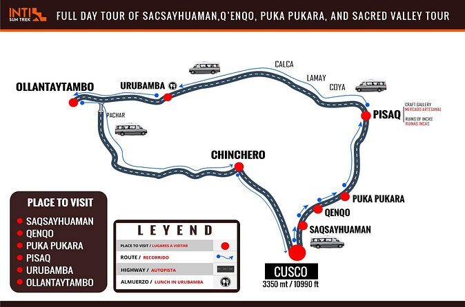 Full day tour of Sacsayhuaman,Q’enQo, Puka Pukara, and Sacred Valley Tour - Timing and Logistics: 7 a.m. Pickup and a Long Walking Day