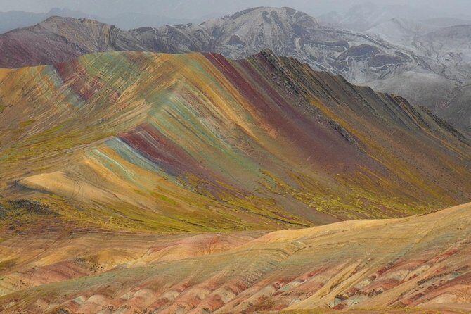 Full Day Tour to Palccoyo, Alternative Rainbow Mountain - What you’ll actually see: colored peaks, stone forest, and Ausangate