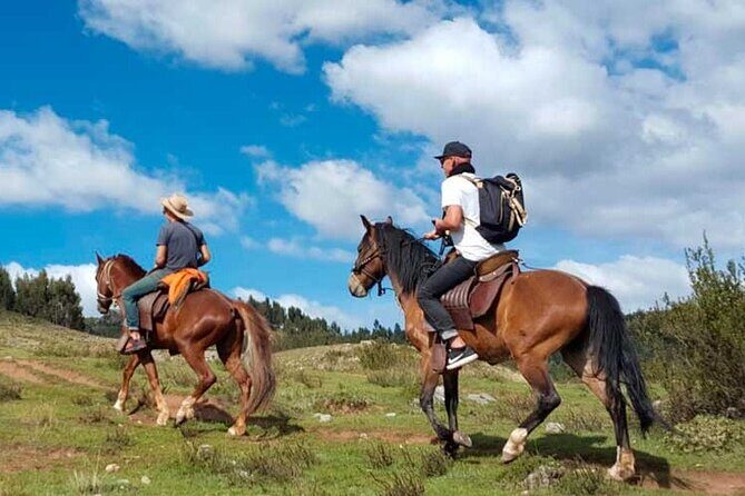 Horseback riding around Sacsayhuaman, Cusco - Sacsayhuaman Stop: A Ruins Visit Built Around the Ride