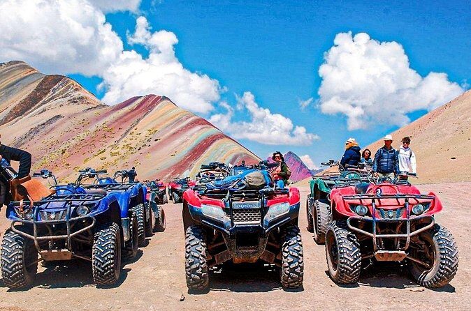 Mountain of Colors Easy and Fast – Quads + Short Route - Quad training: short practice, then downhill driving