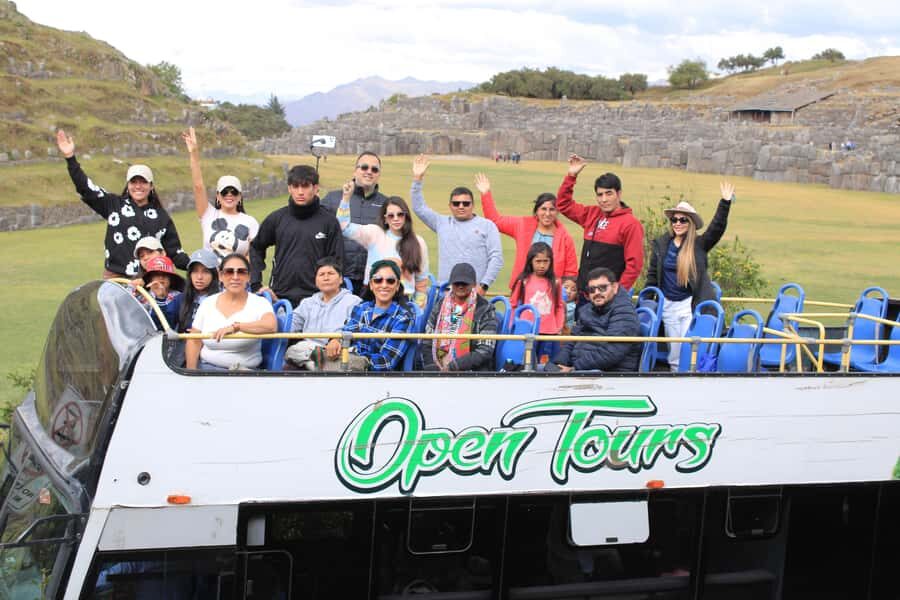 Open-top bus in the city of Cusco, 3-hour tour with panoramic views - Key highlights to look forward to