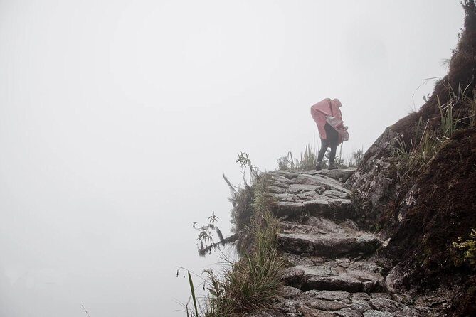 Private 2 Days Inka Trail to Machu Picchu - Day 1: Train to km 104, Chachabamba, waterfall steps, and the Winay Wayna reveal