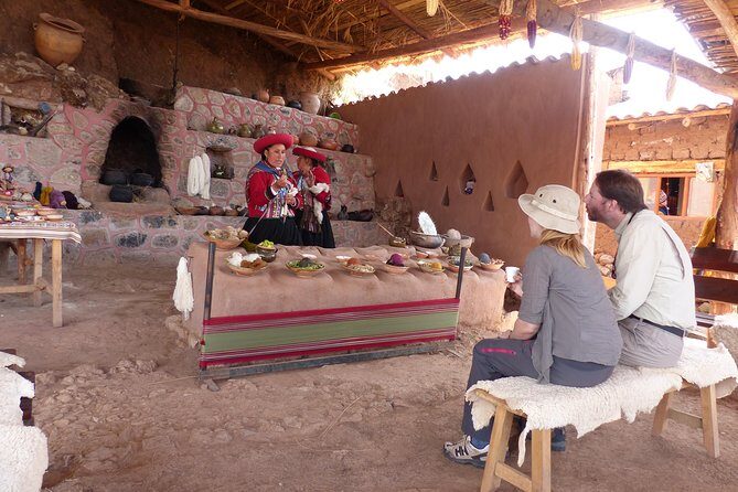 Private Sacred Valley VIP Tour: Chinchero, Maras, Moray & Ollanta - Urubamba buffet lunch: cuy, trout, quinoa, and vegetarian options
