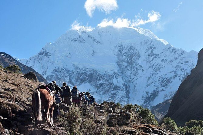 Private Salkantay Trek 5 Days – Hike to Machu Picchu - Day 1 to Soraypampa (3,400m): Umantay views and your first long push