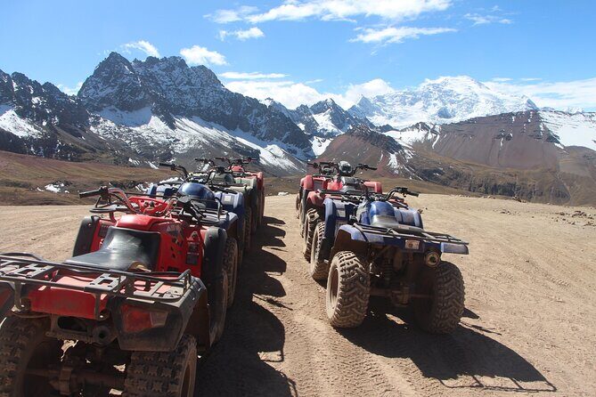 Private Tour of the Mountain of Colours by Quad - Lunch on the way back and the return to Cusco timing