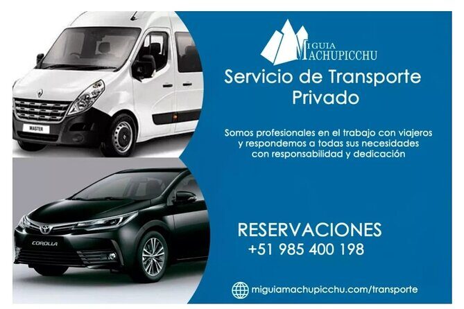 Private transport - What’s Included (and the Big “Not Included”)