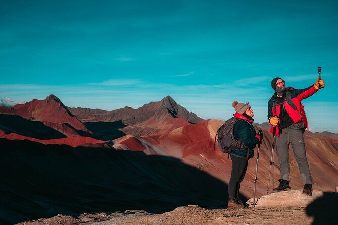 Rainbow Mountain and Red Valley Hike – 2 Days / 1 Night - Day 1: Quesiuno valley walking, Puka Pass, and Surinecocha camp