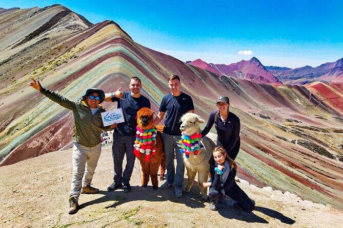 Rainbow Mountain and Red Valley one day Hike Private Tour - The descent back down: your legs will feel it, but it’s faster
