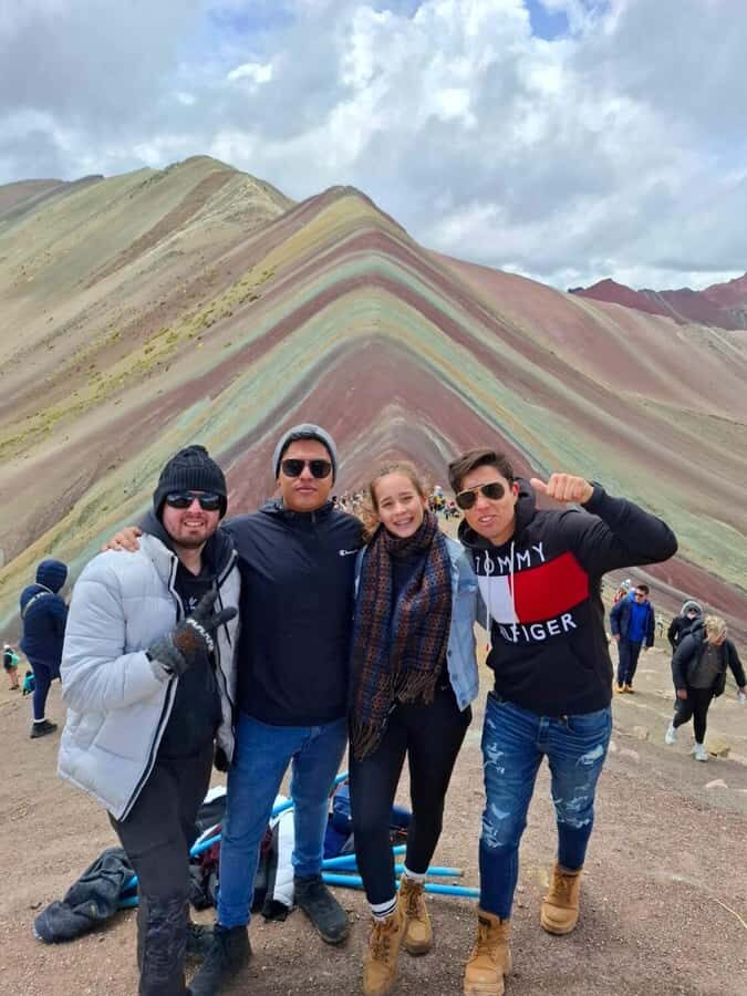 Rainbow Mountain Cusco Tour + Breakfast and lunch - Rainbow Mountain viewpoints: colors, guidance, and alpaca photo time