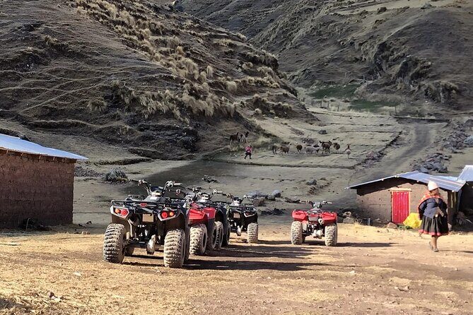 Rainbow Mountain on ATV Adventure, Only 7 Minutes Walk - The 7-Minute Walk and 35 Minutes Up Top: Photos, Altitude, Weather